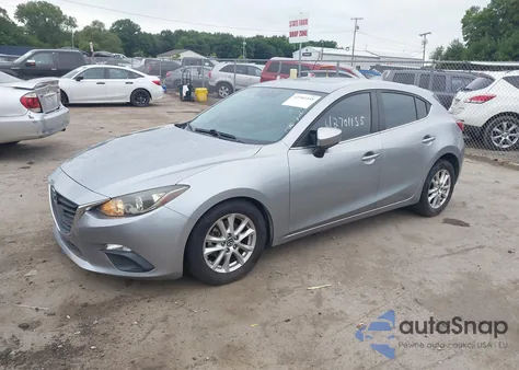 2014 Mazda Mazda3 I Grand Touring из США, поврежденный, VIN JM1BM1M72E1160814